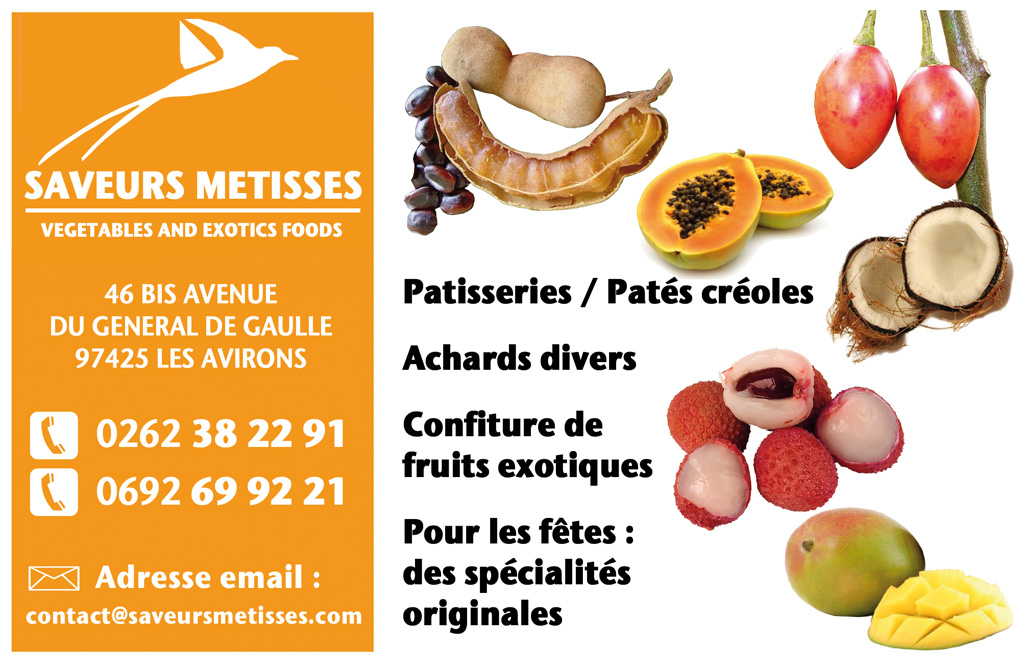 Saveurs Mtisses Ile de la Runion